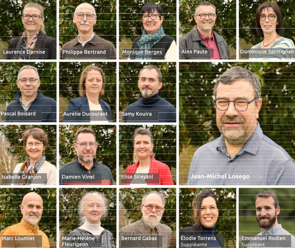 La liste de Jean-Michel Losego en réunion publique à Aurignac.