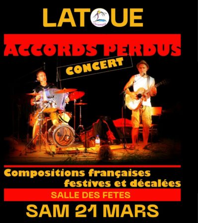 Accords perdus en concert à Latoue.