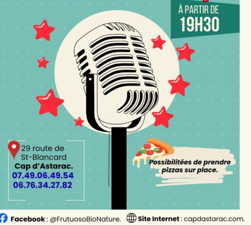 Plusieurs soirées Karaoké au Proxi de Saint-Blancard, la première le 4 avril, à vos agendas.