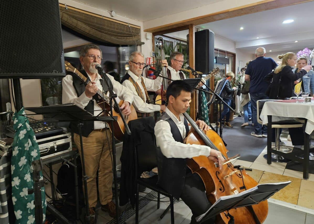 Une belle soirée de la Saint-Patrick avec Triangle + au Maquis, à Blajan.