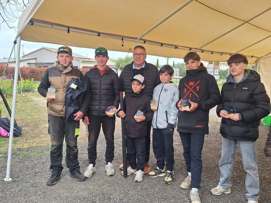Carton plein pour Cazères au Junior Fishing Tour