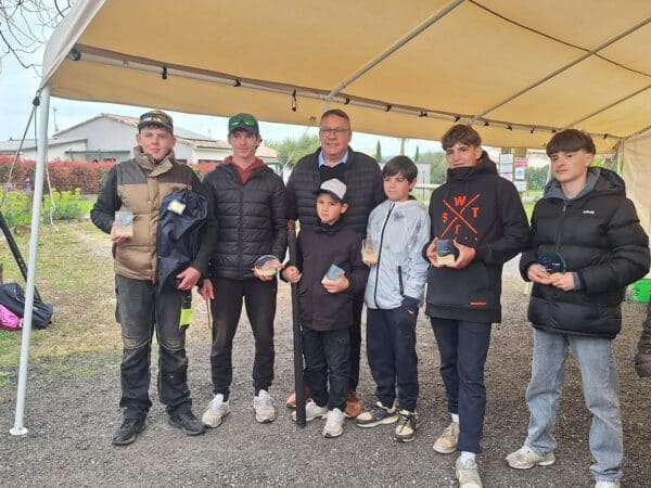 Carton plein pour Cazères au Junior Fishing Tour