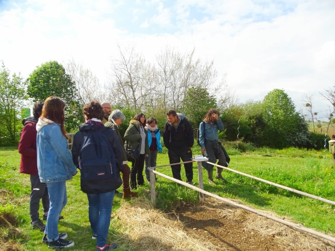 Balade botanique à la Maison de la nature et de l'environnement à Puydarrieux.