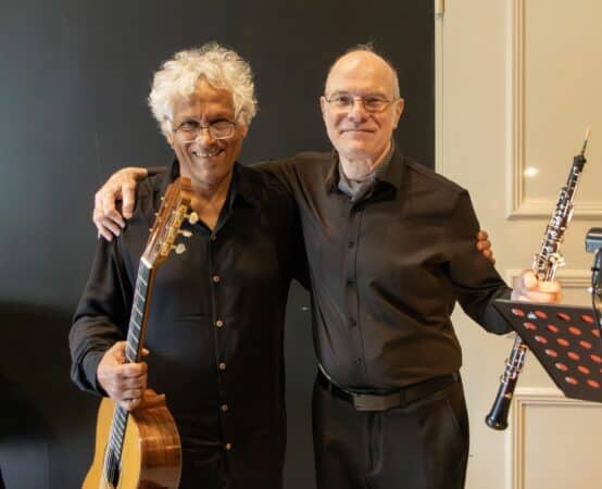 Raymond Gratien et Laurent Hacquard, de l'Ensemble Architecture et Musique, donneront un récital classique à Blajan le 30 mai.