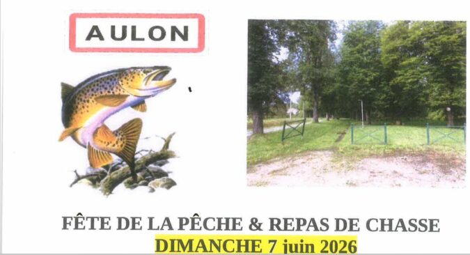Une journée festive autour de la pêche et un repas organisé par la chasse, à vos agendas.