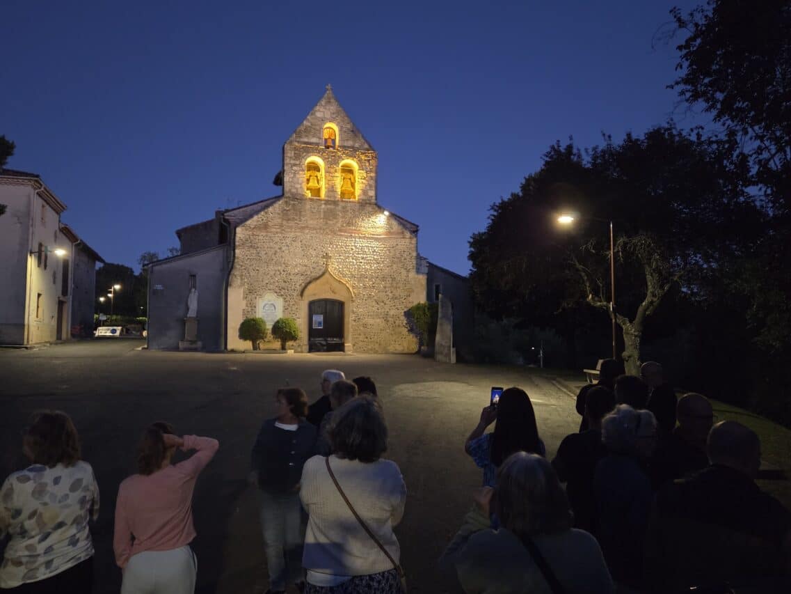 Une nouvelle lumière sur l’église de Couladère