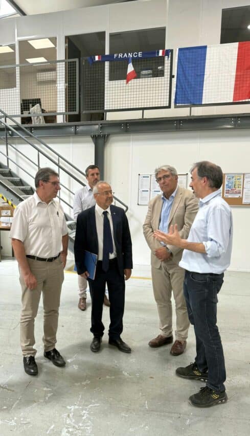 Une visite instructive et constructive.