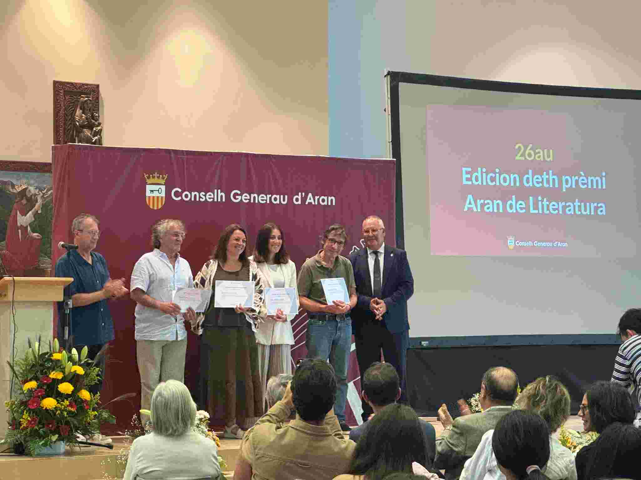 Premis literaris d'Aran 2026