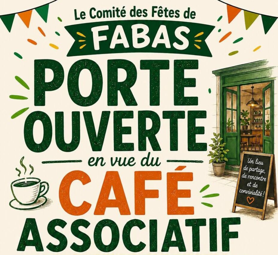 La prochaine ouverture du café associatif fait l'objet d'une réunion à Fabas.