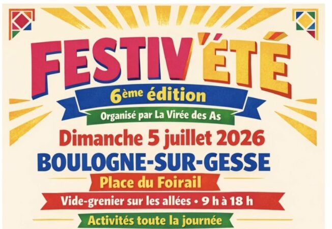 Une incroyable 6ème édition du Festiv'été de la Virée des As, avec un programme à découvrir dans l'article. A vos agendas.