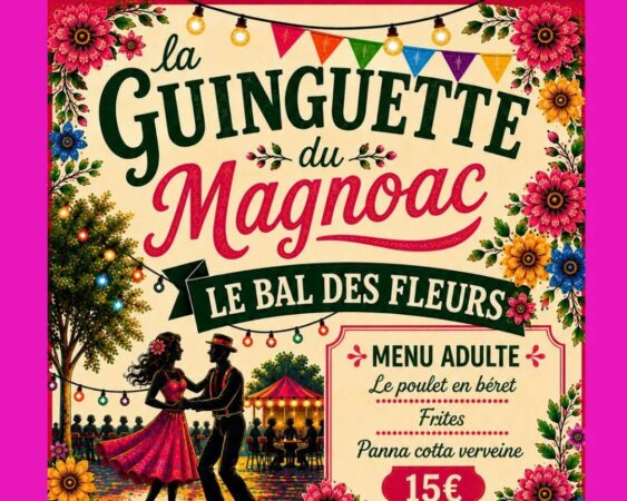 Une soirée caliente au bal des fleurs de la Guinguette du Magnoac.