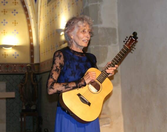 La très rare Joy Askew en concert exceptionnel à la chapelle de Monléon, à vos agendas. (photo archives LPR)