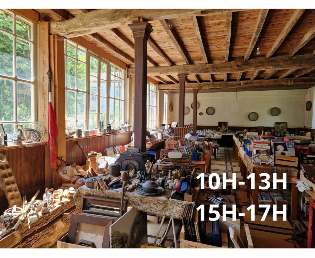 Un vivier de bonnes affaires au vide-maison-greniers de Boussan.