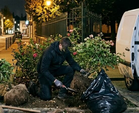 Inadmissible : le vol de plantes dans les espaces verts communaux. (photo illustration)