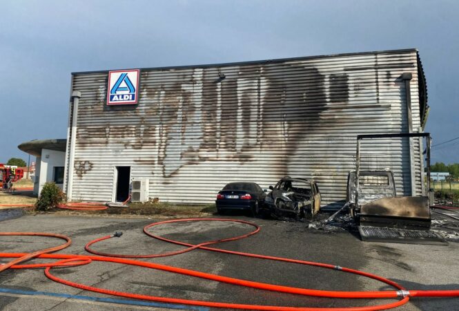 Aldi 1 Crédit photo V. VEYSSIER-SDIS31