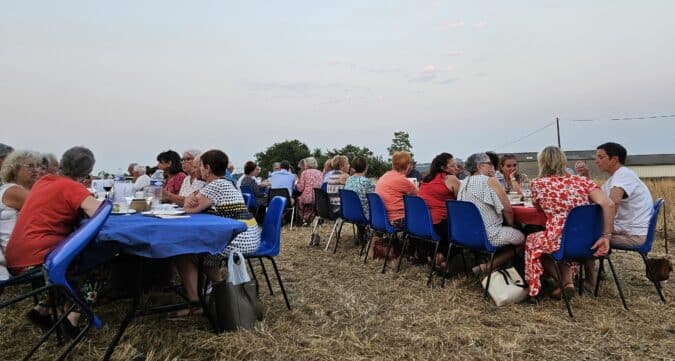 Une belle soirée estivale à la chapelle Sainte-Germaine avec Camell'Arts.