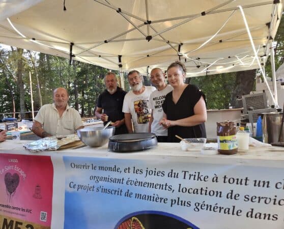 L'aire forestière s'est animée pendant deux jours avec des festivités conviviales à Cardeilhac. (photo une partie des organisateurs).