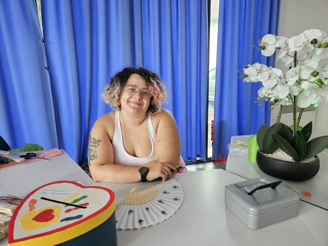 Maëva Dréau, une jeune femme généreuse et inventive, qui a créé un jeu interactif et une association pour l'inclusion des enfants en situation de handicap.