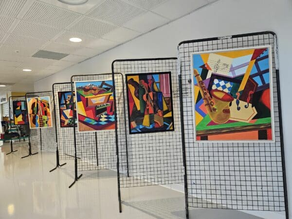 La musique inspire le peintre Jean-Louis Portoles, en expo au centre Hospitalier de Saint-Gaudens.