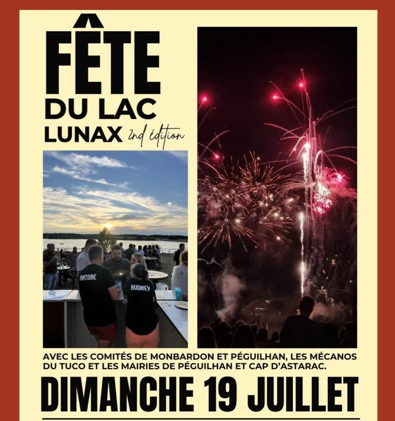 Une fabuleuse journée au lac de la Gimone dimanche 19 juillet, tout le programme à découvrir.