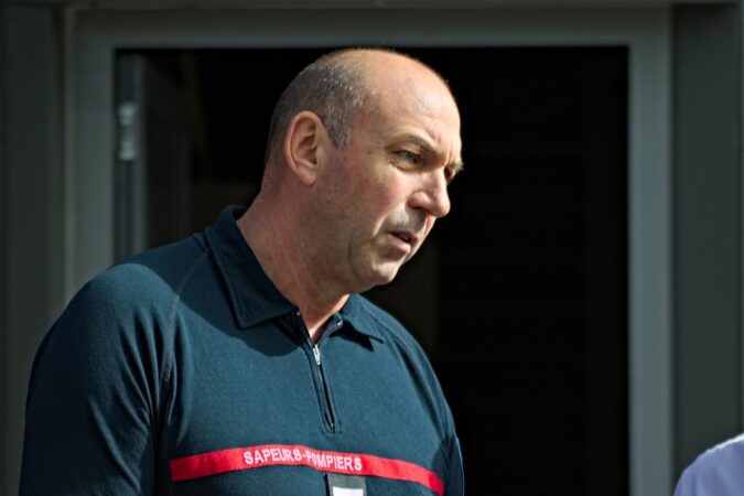 Le commandant Stéphane Pagotto, chef du Centre d'incendie et de secours de Boulogne, fait le point sur la situation.