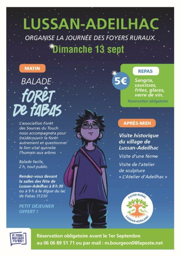Ballade en forêt et visite du village