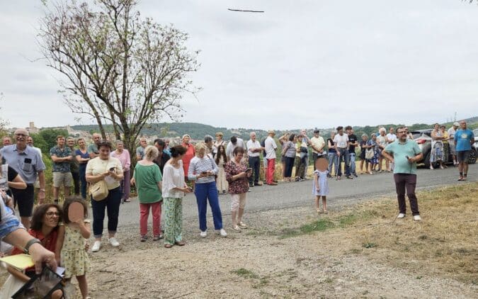 Une large assistance à l'hommage rendu à Jean-François Zapater.