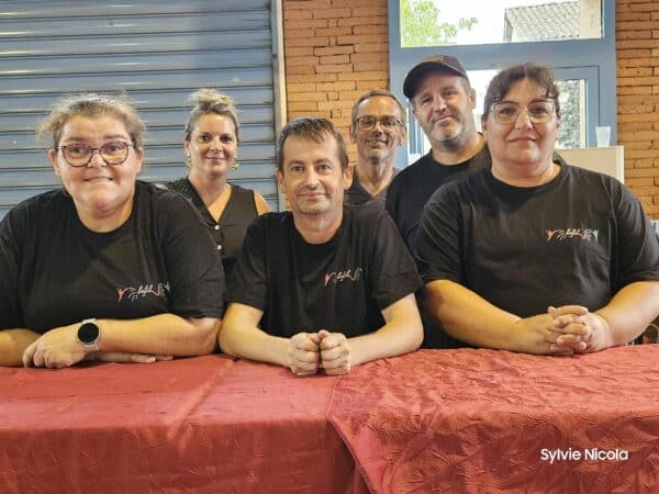 Le staff du Fil Comité des fêtes sur le pont pour apporter du divertissement et de la bonne humeur à l'Isle en Dodon.