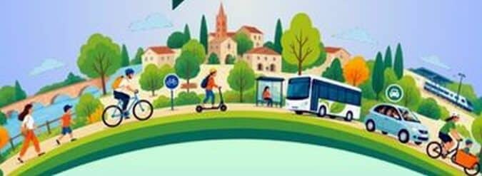À pied, à vélo, en voiture ou en transports en commun, il faut se déplacer !