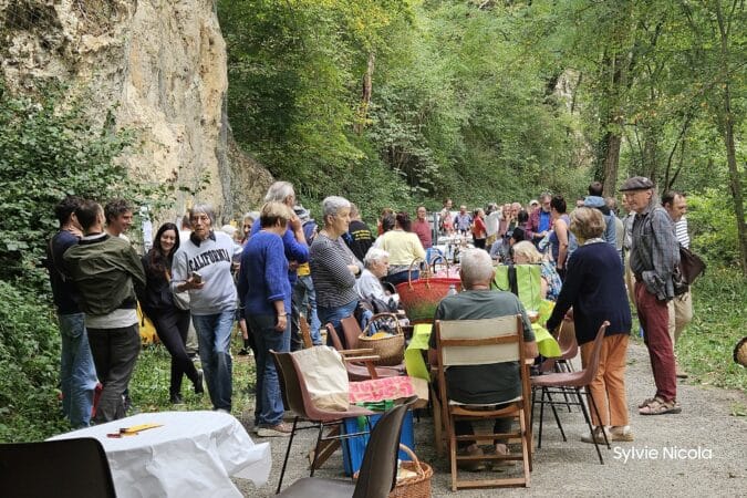 Auberge espagnole et débriefing du Collectif aux Gorges de la Save.