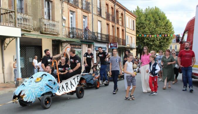 Course de caisses à savon, défilé de majorettes, banquets, bal, des animations pour tous dans une belle ambiance, ne manquez pas la fête à L'Isle en Dodon ce weekend. (ph. archives)