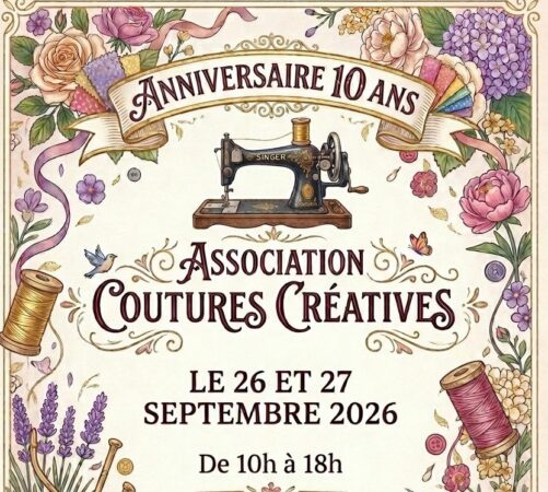 Une exposition de merveilles par les couturières de Boulogne, pour fêter les 10 ans de l'association.