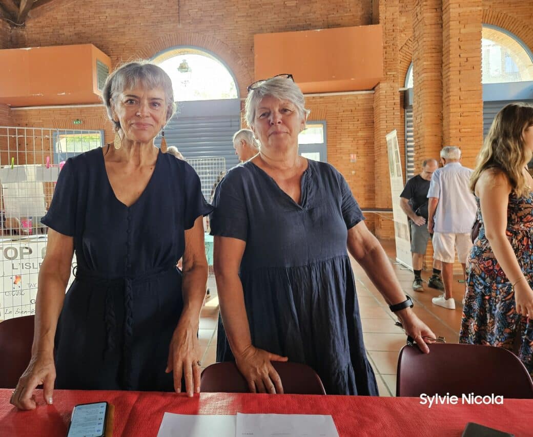 La gym de maintien, des bienfaits pour tous. (ici Hélène et Sylvie).