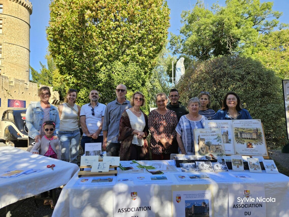 Les associations de Saint Blancard ont oeuvré de concert pour les Journées du Patrimoine.