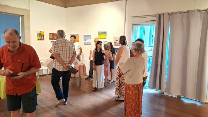 La belle expo des élèves de Ksenia Milicevic au musée de Saint-Frajou.