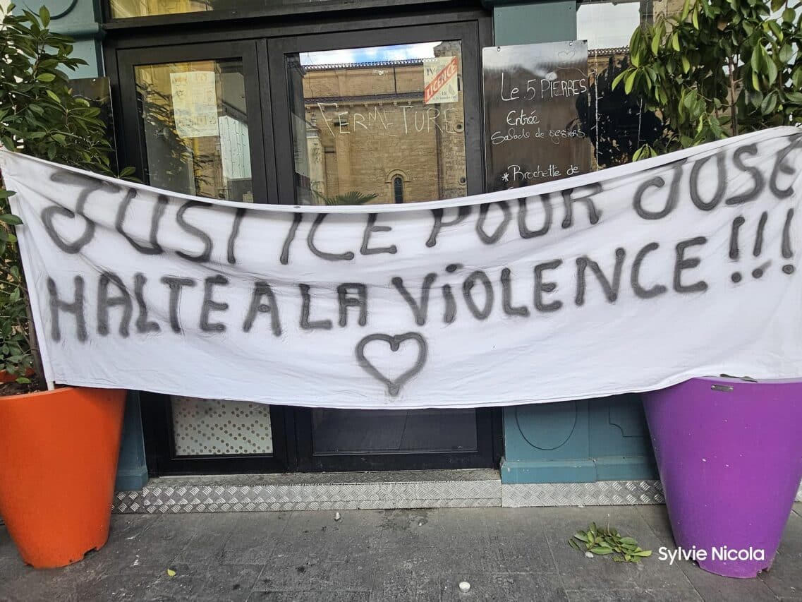 Un rassemblement pacifique en hommage à José Capela, restaurateur mort sous les coups de ses agresseurs à Saint-Gaudens.