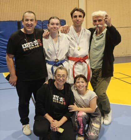 Le karaté club de l'Isle, un club dynamique et pérenne, qui doit sa vitalité à des dirigeants dévoués;